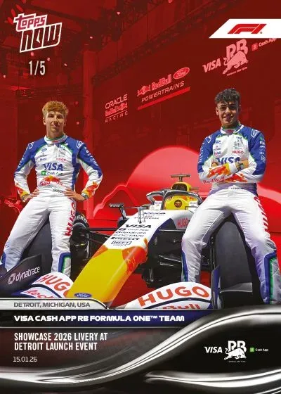 2026 Topps Now Formula 1 Cards: On-Demand Race Highlights & Autographs