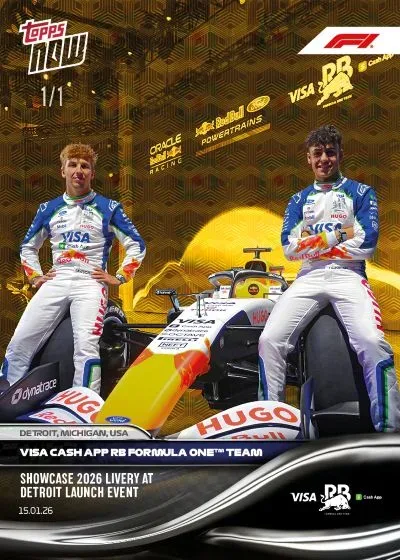 2026 Topps Now Formula 1 Cards: On-Demand Race Highlights & Autographs