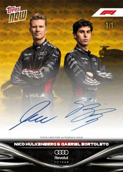 2026 Topps Now Formula 1 Cards: On-Demand Race Highlights & Autographs