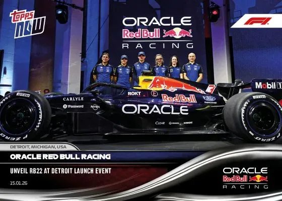 2026 Topps Now Formula 1 Cards: On-Demand Race Highlights & Autographs