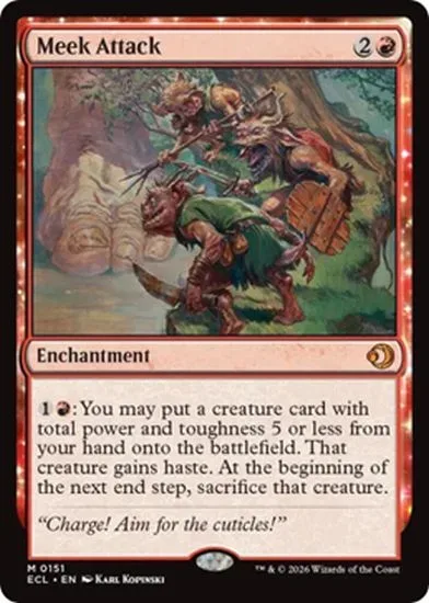 Lorwyn Eclipsed: New Red Cards & Mechanics in Magic: The Gathering