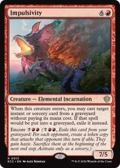 Lorwyn Eclipsed: New Red Cards & Mechanics in Magic: The Gathering