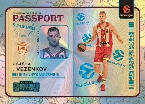 2025-26 Panini Contenders EuroLeague Basketball: First Ticket-Themed S