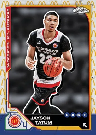 2025 Topps Chrome McDonald’s All American Basketball Cards Preview