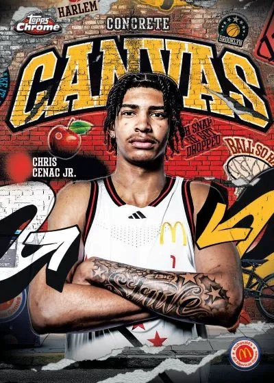 2025 Topps Chrome McDonald’s All American Basketball Cards Preview