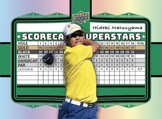 2026 Upper Deck Golf Cards: Autographs, Memorabilia & Top Golfers