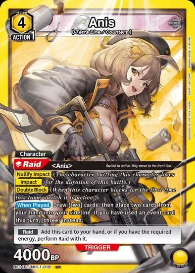 2025 Union Arena Goddess of Victory: Nikke TCG Set Overview