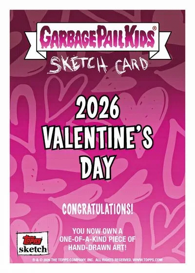 2026 Garbage Pail Kids Valentine’s Day Set by Topps Preview