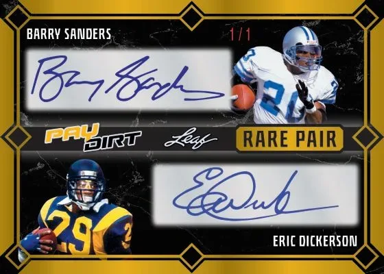 2026 Leaf Paydirt Football: Hobby-Exclusive Autographs & Memorabilia H