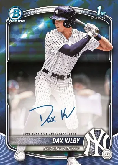 2025 Bowman Draft Sapphire Baseball: Premium Chromium Parallels Previe