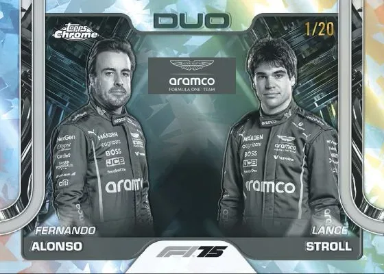 2025 Topps Chrome Sapphire Formula 1: Exclusive F1 & F2 Cards Online