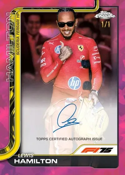 2025 Topps Chrome Sapphire Formula 1: Exclusive F1 & F2 Cards Online