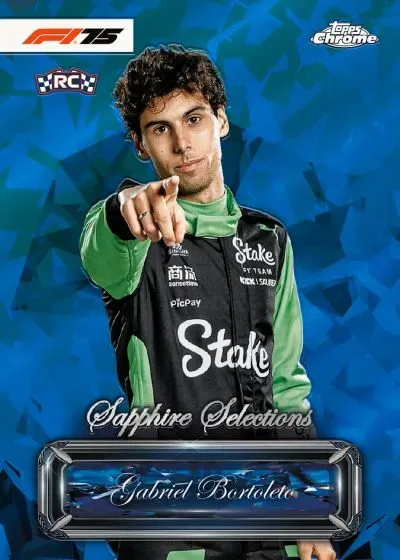 2025 Topps Chrome Sapphire Formula 1: Exclusive F1 & F2 Cards Online
