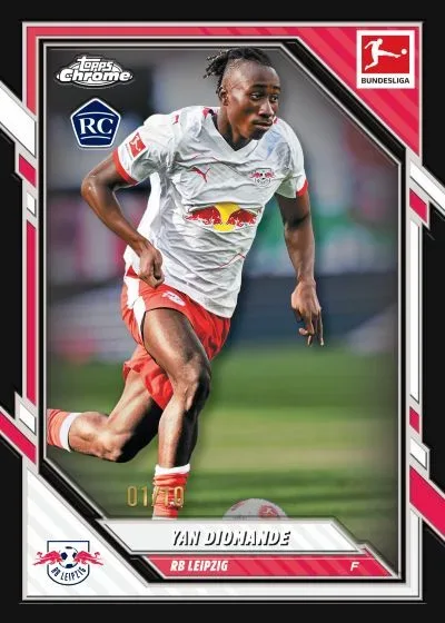 2025-26 Topps Chrome Bundesliga Soccer Cards: New Release Preview