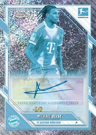2025-26 Topps Chrome Bundesliga Soccer Cards: New Release Preview