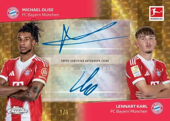 2025-26 Topps Chrome Bundesliga Soccer Cards: New Release Preview
