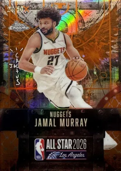 2025-26 Topps Chrome Cactus Jack NBA All-Star Basketball Cards
