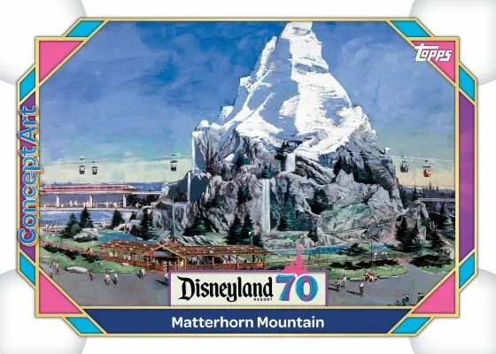 2025 Topps Disneyland 70th Anniversary Trading Card Set Overview