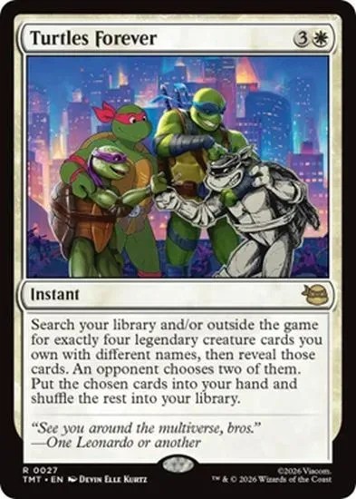 Magic: The Gathering TMNT Set Launches March 6, 2026 with New Sneak Me