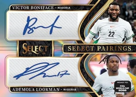 2025-26 Panini Select Road to FIFA World Cup '26 Soccer Set Overview