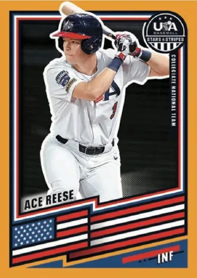 2026 Panini Stars & Stripes Prizm USA Baseball: First Prizm Chromium R