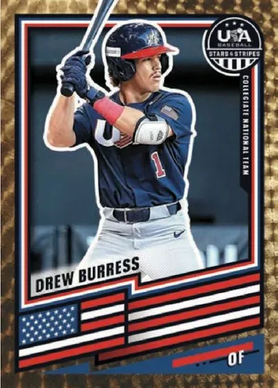 2026 Panini Stars & Stripes Prizm USA Baseball: First Prizm Chromium R