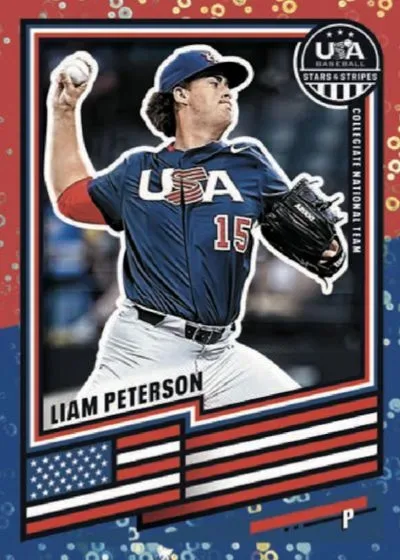 2026 Panini Stars & Stripes Prizm USA Baseball: First Prizm Chromium R