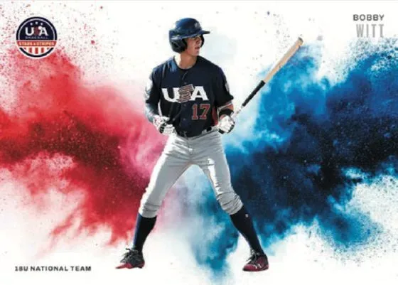 2026 Panini Stars & Stripes Prizm USA Baseball: First Prizm Chromium R