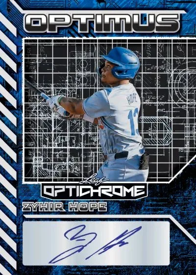 2025 Leaf Optichrome Baseball: Chromium Cards with Prospects & Stars
