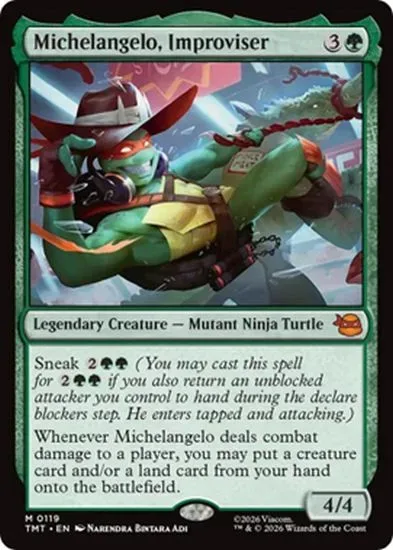 MTG TMNT Commander Boosters: Exclusive Legends & New Sneak Mechanic