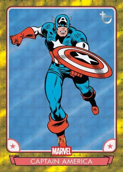 2026 Topps Brooklyn Collection Captain America 85th Anniversary Cards