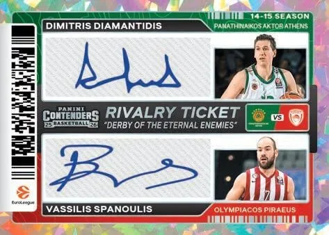 2025-26 Panini Contenders EuroLeague Basketball Cards Overview