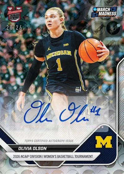 2026 Bowman U Now March Madness Basketball Cards Release Details