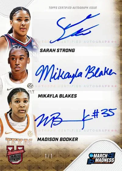 2026 Bowman U Now March Madness Basketball Cards Release Details