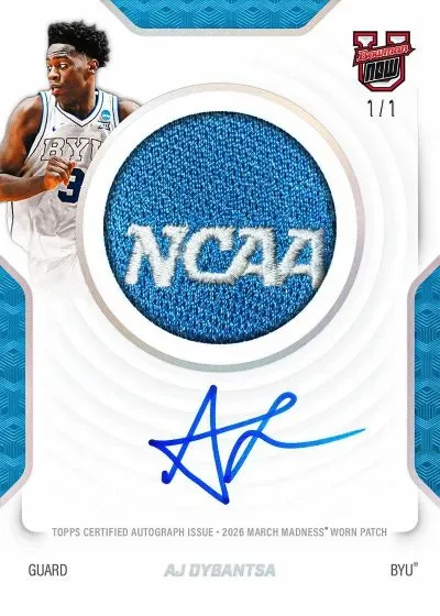 2026 Bowman U Now March Madness Basketball Cards Release Details