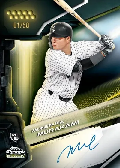 2026 Topps Chrome Black Baseball: Premium MLB Autograph Cards