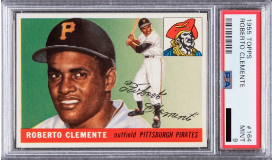 1955 Topps Roberto Clemente Rookie Card Sells for Over $1 Million