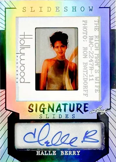 2026 Leaf Slideshow Trading Cards: Acetate Design & Serial Numbered Hi