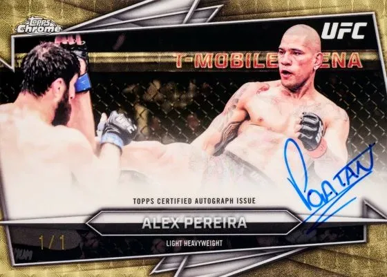 2026 Topps Chrome UFC: Third Annual Set with Autographs & Colorful Par