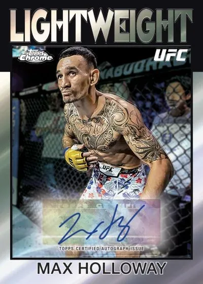 2026 Topps Chrome UFC: Third Annual Set with Autographs & Colorful Par