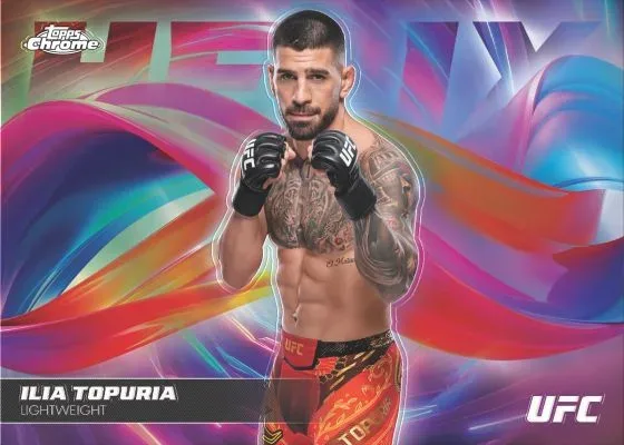 2026 Topps Chrome UFC: Third Annual Set with Autographs & Colorful Par