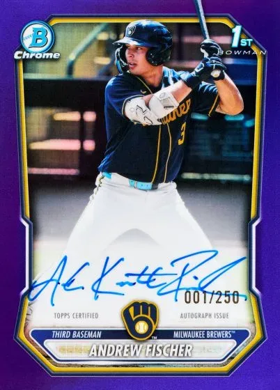 2026 Bowman Baseball: First Bowman Cards, Refractors & Autographs Prev