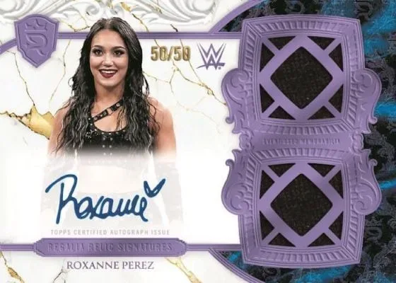 2025 Topps Royalty WWE Wrestling: First Serial-Numbered Royalty WWE Ca