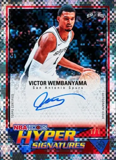 2025-26 Topps NBA Hoops Basketball Cards: Stars, Rookies & Autographs