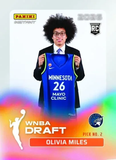 2026 Panini Instant WNBA Draft Night Online-Exclusive Trading Cards