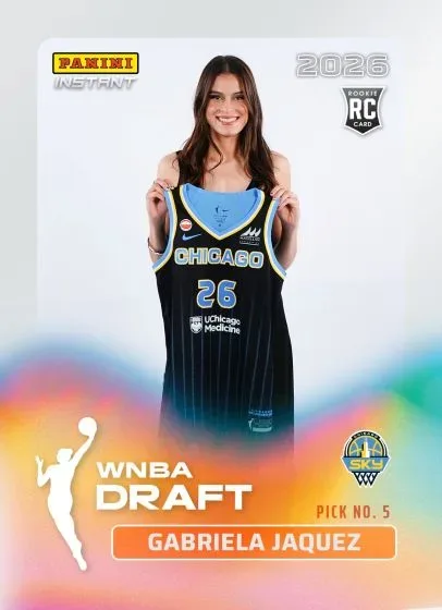 2026 Panini Instant WNBA Draft Night Online-Exclusive Trading Cards