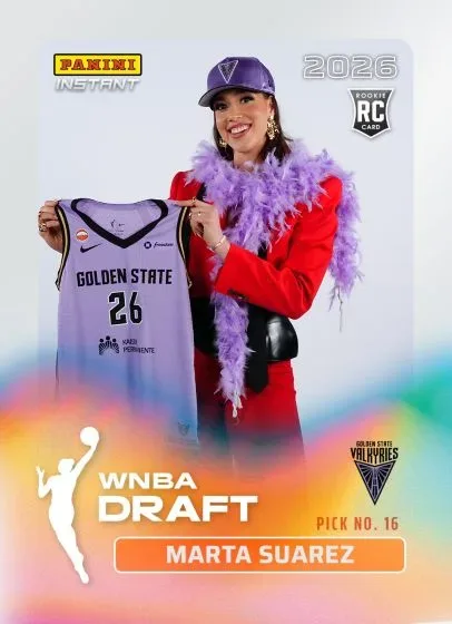2026 Panini Instant WNBA Draft Night Online-Exclusive Trading Cards