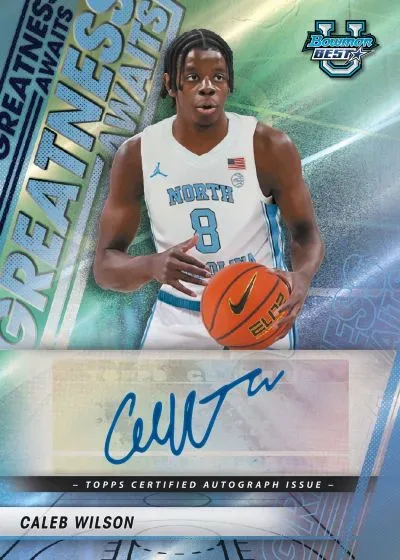 2025-26 Bowman Best University Basketball Cards Featuring Top College