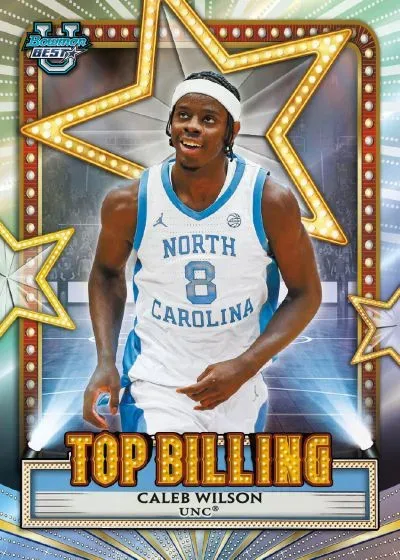 2025-26 Bowman Best University Basketball Cards Featuring Top College