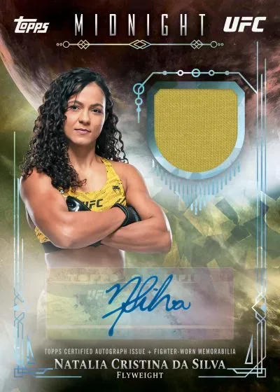 2026 Topps Midnight UFC Hobby-Exclusive Cards with Black Chromium Fini